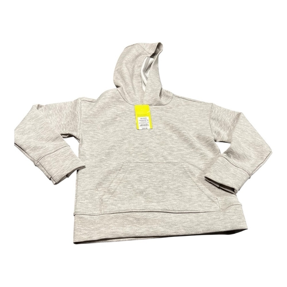 NWT- All in Motion Boy's Mesh Spacer Hoodie- Gray XS (4/5)
